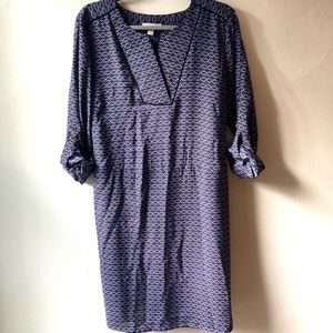 3/4 sleeve dress that ties in the back